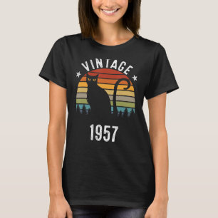 65th birthday Vintage 1957 65 Years Old T-Shirt