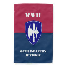 65th Inf Weatherproof Personalised Garden Flag