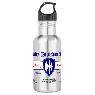 65th Infantry Division Association Water Bottle