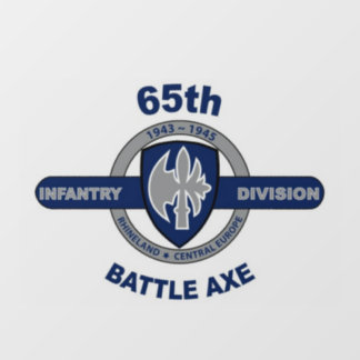 65th Infantry Division Battle Axe, static on front