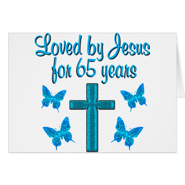 65TH LOVE JESUS (Front Horizontal)