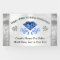 65th or 45th Sapphire Wedding Anniversary Banner