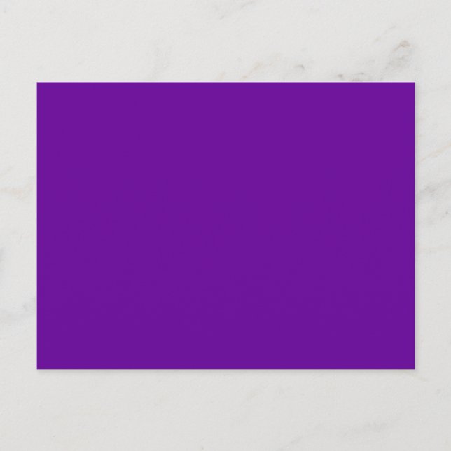660099 Purple Postcard (Front)
