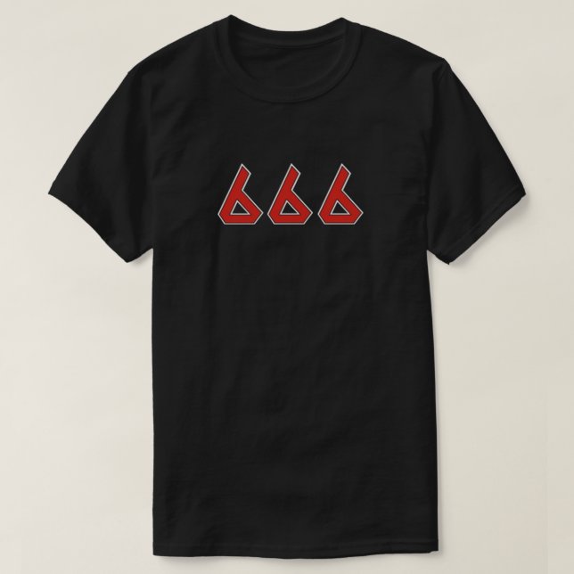 666 Essential T-Shirt (Design Front)
