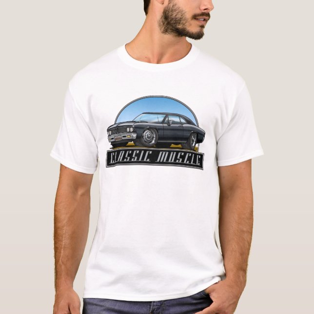 66 Chevelle Black T-Shirt (Front)