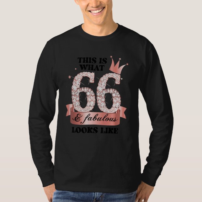 66 & Fabulous I Rose And White Party Group Candid  T-Shirt (Front)