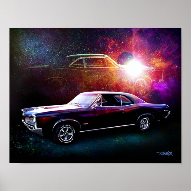 '66 GTO painting Poster (Front)
