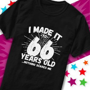 66 Year Old Sarcastic Meme Funny 66th Birthday T-Shirt