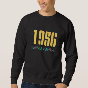 66th Birthday Ladies Mens 66 Years 1956 5 Sweatshirt