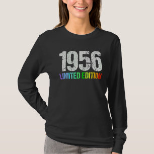 66th Birthday Ladies Mens 66 Years 1956 8 T-Shirt