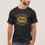 66th Birthday Women 66 year old Men Funny 1959 66  T-Shirt<br><div class="desc">66th Birthday Women 66 year old Men Funny 1959 66 year old</div>