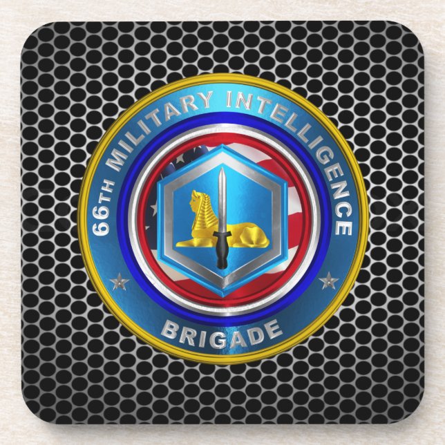 66th Military Intelligence Brigade Coaster (Front)