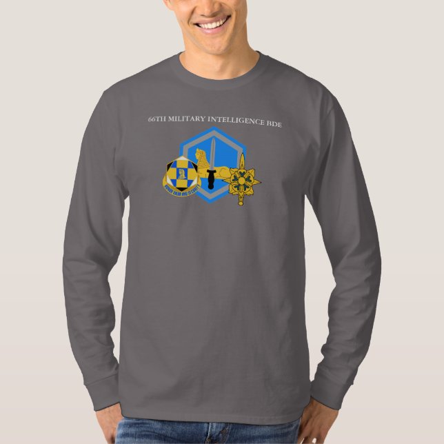 66TH MILITARY INTELLIGENCE BRIGADE  T-Shirt (Front)