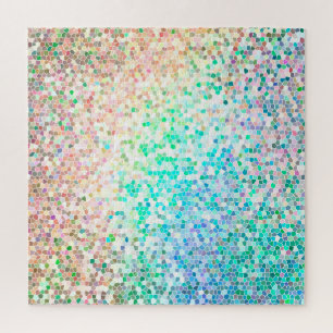 676 pieces   mosaic sequin jigsaw puzzle