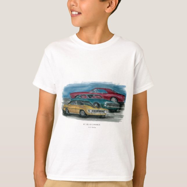 67, 68, 69 Camaro Kids T-shirt (Front)