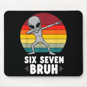 67 Animals Funny 67 Brainrot Youth Kids Alien 67  Mouse Pad