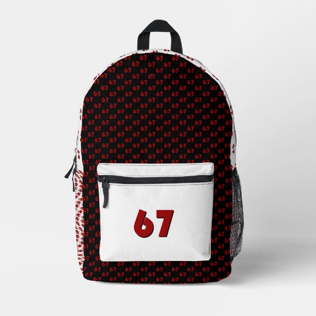 "67" Back Pack (Front)