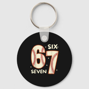 67 Baseball Six Seven 6 7 Meme Kids 67 Teen Boys 6 Key Ring