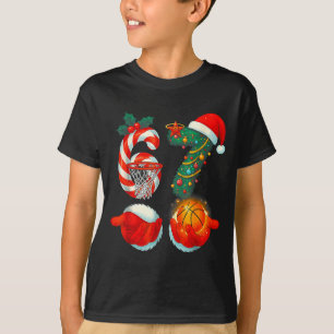 67 Basketball Santa Six Seven Meme Christmas Srt M T-Shirt