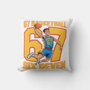 67 Basketball Six Seven Cushion