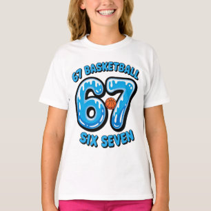 67 Basketball Six Seven Sports Meme Tee
