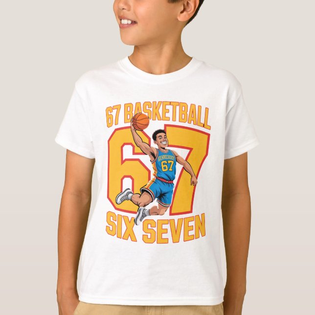 67 Basketball Six Seven T-Shirt (Front)