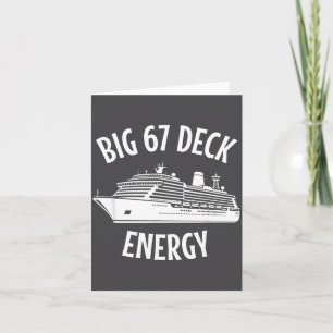 67 Big Six Seven Deck Energy Brain Rot Gen Alpha C Card