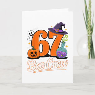67 Boo Crew Halloween Fun For Spooky Enthusiasts  Card