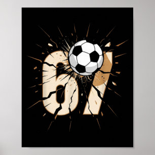 67 Brainrot Youth Soccer Drip - Funny Kids 67  Poster