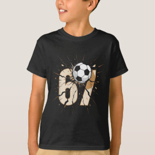 67 Brainrot Youth Soccer Drip - Funny Kids 67  T-Shirt