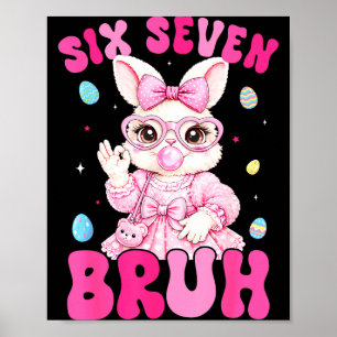 67 Bunny Funny For Kids Girl Boy Women Youth Teen Poster