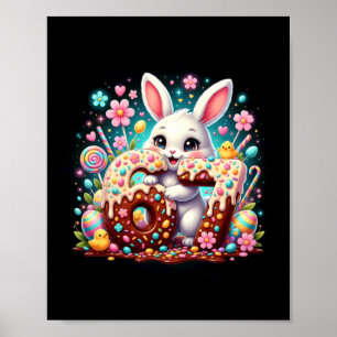 67 Bunny Six Seven 6 7 Easter Day Kids Poster