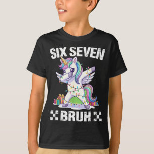 67 Burh Funny Christmas 6 7 Meme Men Women Kids  T-Shirt