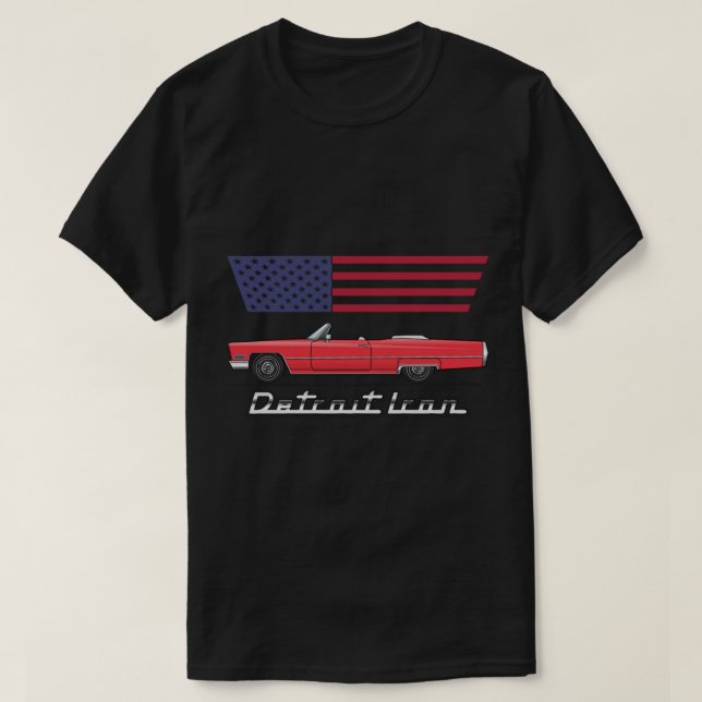 67 Cadillac Red 67 T-Shirt (Design Front)