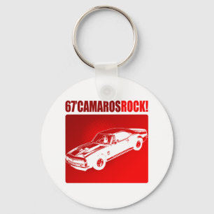 67 Camaro Rocks! Key Ring
