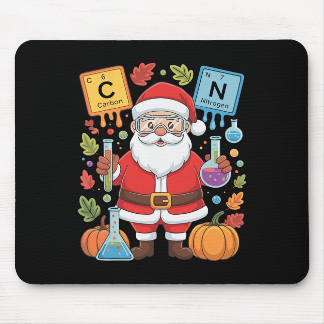 67 Chemistry Science Teacher Periodic Table  Mouse Pad (Front)