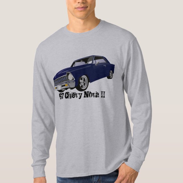 67 Chevy Nova II Graphic Long Sleeve Shirt (Front)