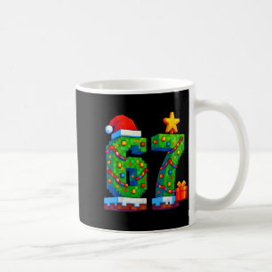 67 Christmas 6 7 Meme Costume Xmas Gen Alpha Slang Coffee Mug