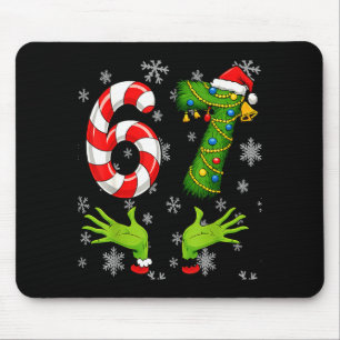 67 Christmas 6 7 Meme Pajamas 67 Bruh Slang  Mouse Pad