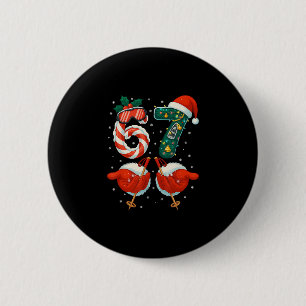 67 Christmas 6 7 Meme Ski Christmas Winter Pajamas Cm Round Badge