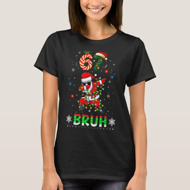 67 Christmas Bruh 6 7 Funny Meme Gift Teen Boys Gi T-Shirt (Front)