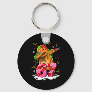 67 Christmas Funny 67 Brainrot Youth Kids Capybara Key Ring