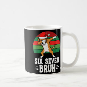 67 Christmas Funny 67 Brainrot Youth Kids Dog 67  Coffee Mug