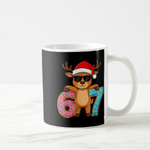 67 Christmas Funny 67 Meme Youth Kids Reindeer 67 Coffee Mug
