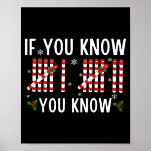 67 Christmas Funny If You Know You Know Six Seven  Poster