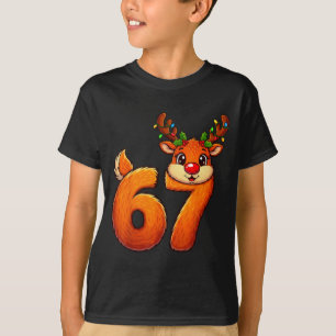 67 Christmas Funny Reindeer Bruh Meme Pajamas Wome T-Shirt