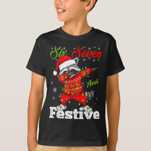 67 Christmas Funny Six Seven Bruh Meme Brainrot Sa T-Shirt