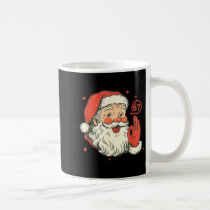 67 Christmas Funny Six Seven Meme Brainrot Santa C Coffee Mug