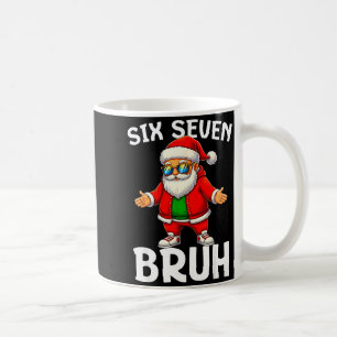 67 Christmas Funny Six Seven Meme Brainrot Santa K Coffee Mug