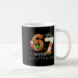 67 Christmas Gingerbreadman 6 7 Meme Xmas 67  Coffee Mug